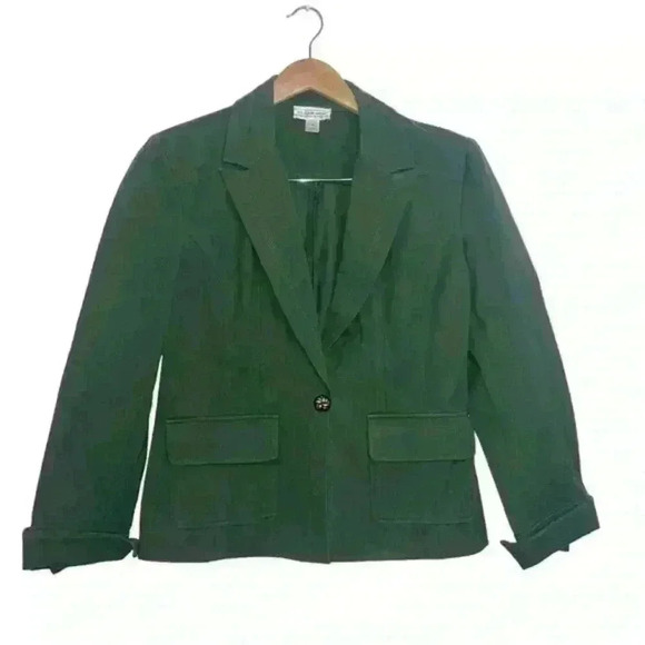 St John Sport Jackets & Blazers - St John Sport Green Blazer Jacket.